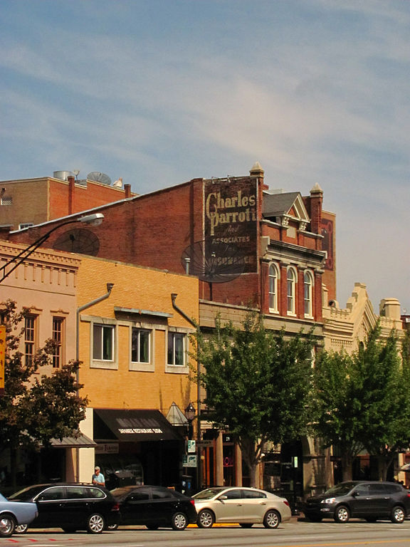 576pxDowntown_Athens,_GA William G. Rice, DDS