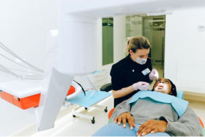 Porcelain Crown Procedure at Dentist